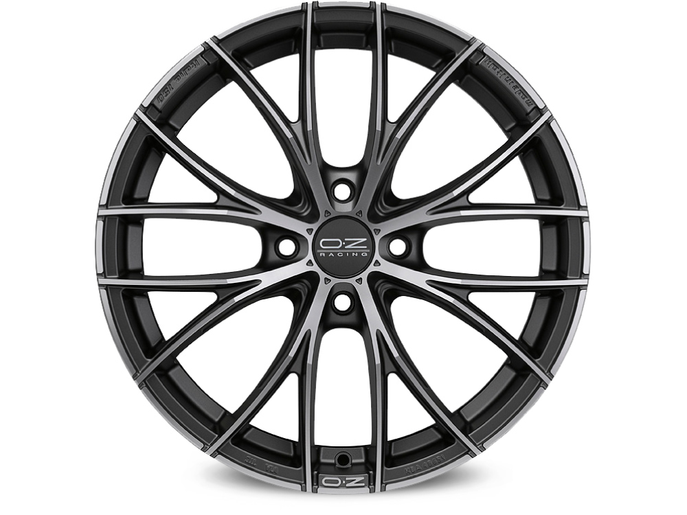 【M　2/4】OZ RACING ITALIA150 Buy OZ Racing Italia 150 Alloy Wheels in Matt Dark Graphite